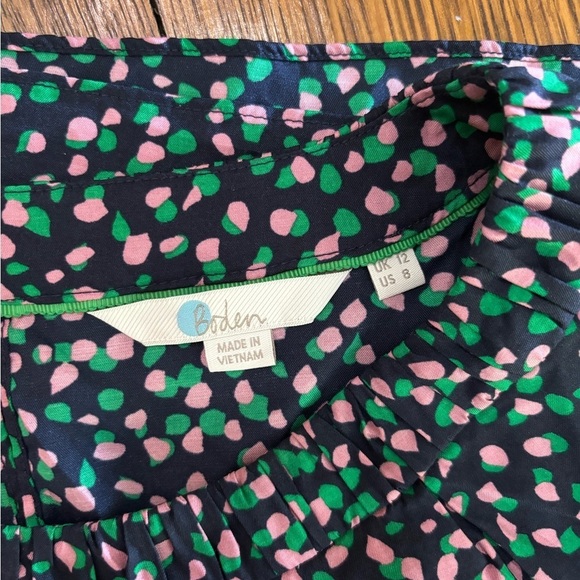 Boden Multicolor Patterned Blouse - Picture 8 of 11